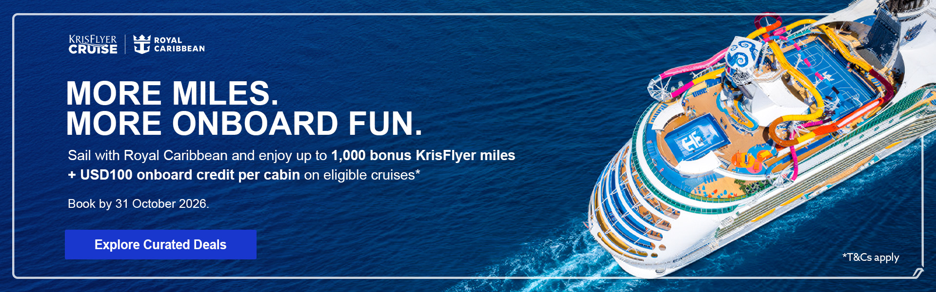 Royal Caribbean promotion